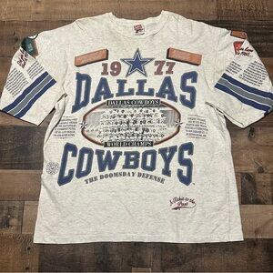 VINTAGE Dallas Cowboys Long Gone Doomsday Defense T-Shirt
